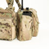 9 hurnx luminary split rig radio pouch side