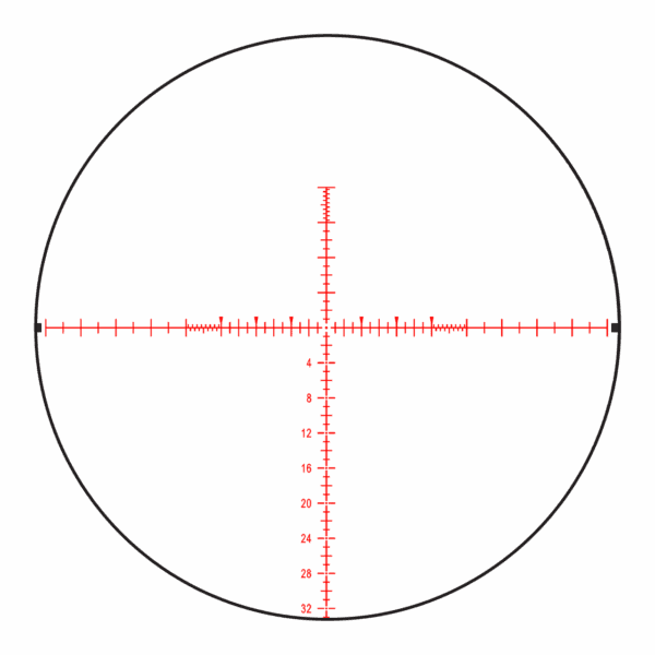 Element Nexus (Gen2) 4-25x50 FFP Rifle Scope - APR-1C MOA Reticle Element nexus (gen2) 4 25x50 ffp rifle scope apr 1c moa reticle