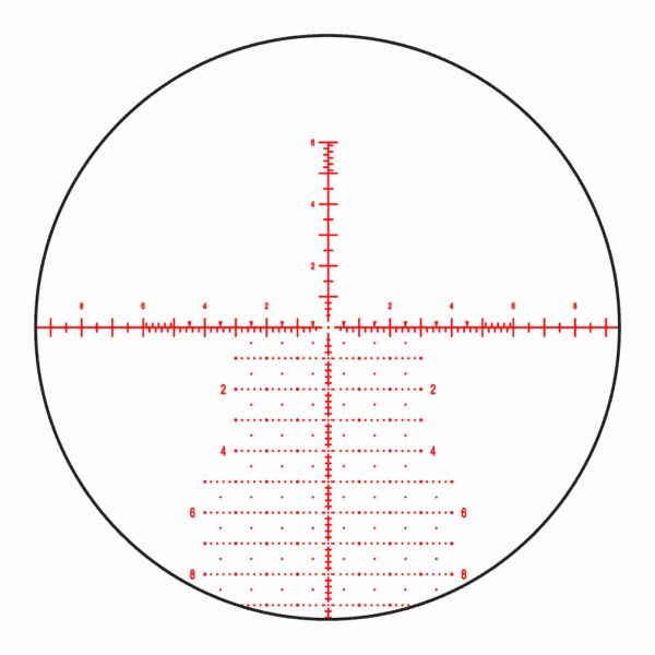 Element Nexus (Gen2) 4-25x50 FFP Rifle Scope - APR-2D MRAD Reticle Element nexus (gen2) 4 25x50 ffp rifle scope apr 2d mrad reticle