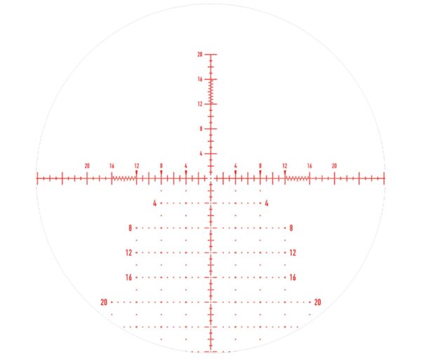 Element Optics Theos 6-36x56, FFP, APR-2D MRAD Element optics theos 6 36x56, ffp, apr 2d mrad