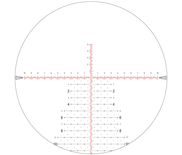 Nightforce C632 NX8 - 2.5-20x50 F1 - ZeroStop, DigIllum, Mil-XT Nightforce c632 nx8 2.5 20x50 f1 zerostop, digillum, mil xt