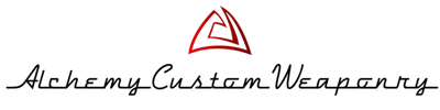 Alchemy custom weaponry logo